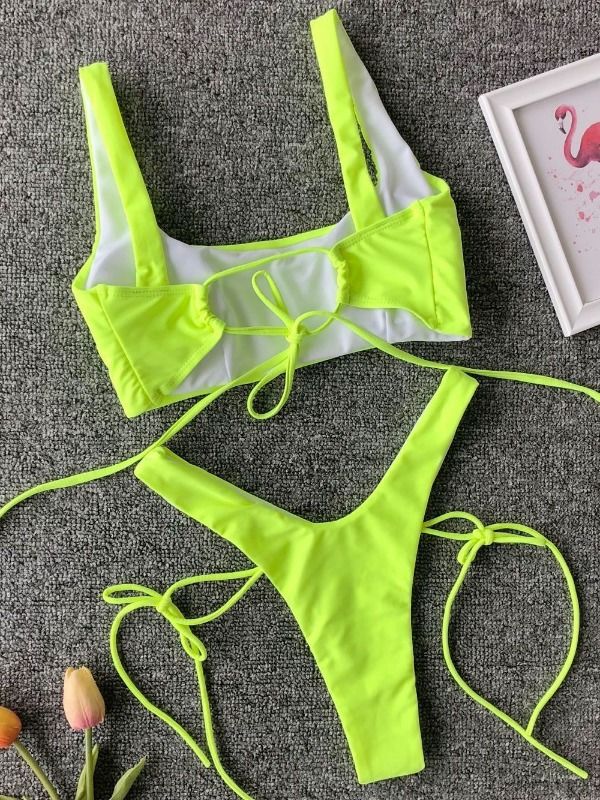 China 2019 Swimwear 18 Teen Hot Sexy Bikini Set Girl Open Micro Bikini