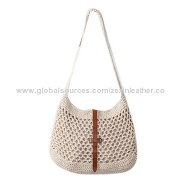 China Crochet Messenger Bag From Guangzhou Manufacturer Crochet Messenger Bag China