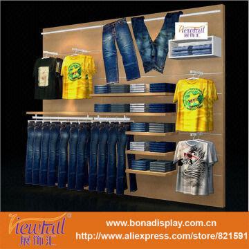 China Men And Women Wall Hanging Clothing Store Display Furniture China Men And Women Wall Hanging Clothing Store Display Furniture