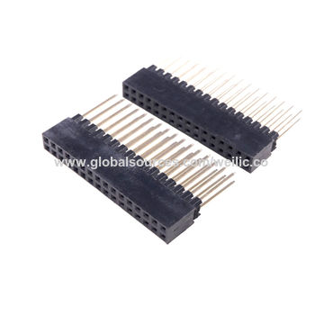 Pc Mm Pitch X Pin Position Pcb Female Header Receptacle