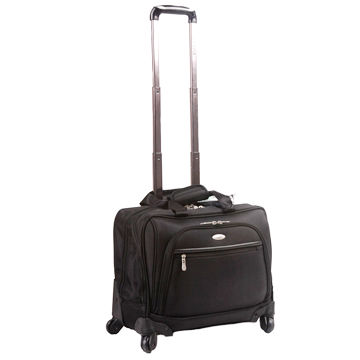 China 4 Wheel Wheeled Laptop Bag Made Of 1680d Nylon China 4 Wheel Wheeled Laptop Bag