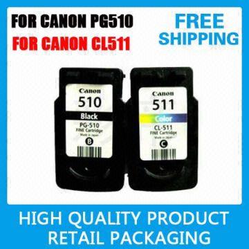 China 4 X Ink Cartridge PG510 CL511 For Canon IP2700 MX350 MX330 MX320 MP499 Printer