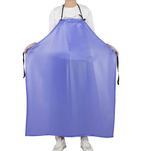 China Waterproof Heavy Duty Pvc Apron Industrial Chemical Apron With