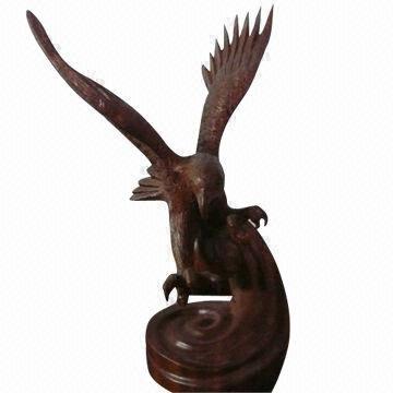 Eagle Spreading Wings Wood Craft Made Of Hua Li Eagle Spreading Wings Wood Craft Made Of Hua Li
