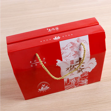 china packing bag kraft paper corrugated boxes with string