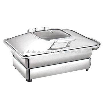 Stainless Steel Induction Chafing Dish China Stainless Steel Induction Chafing Dish China