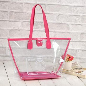 Beauty Clear Plastic Beach Bag, Ideal for Promotional Purposes ...
