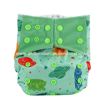 Free Sample Bamboo Baby Printed All In One Cloth Diaper Global Sources