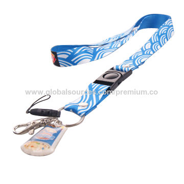 China Polyester Lanyards From Xiamen Wholer Premium Imp China Custom Lanyards No Minimum Order Printed Polyester Wonderful