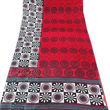 Vintflea Bollywood Vintage Pure Georgette Indian Women S Wrap Home Women S Wrap Home Decor Sarong Curtain India