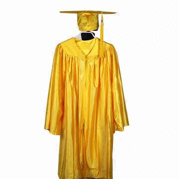 Kindergarten Graduation Cap Gown in Gold | Global Sources