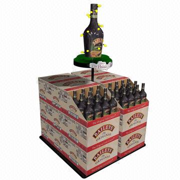 China Wine Floor Stand Pallet Display 100 Recyclable Eco Friendly China Wine Floor Stand Pallet Display 100 Recyclable Eco Friendly