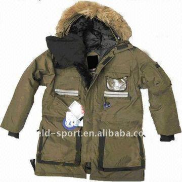 2011 Hot Selling Winter Men&39s Snow Mantra Parka Grey Goose Down