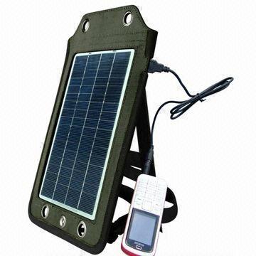 China Portable Solar Charger, Apply to Charging Outdoor, 6V/830mA Solar