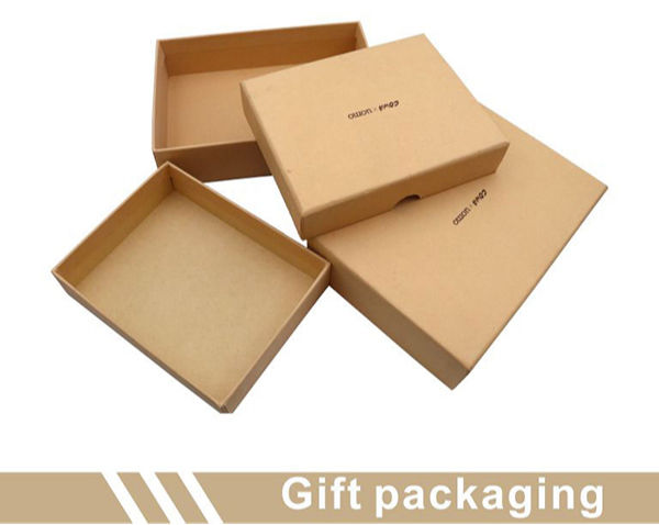 packaging box, high-end gift box packaging kraft paper gift box