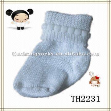 Wholesale New Design Plain White Baby Socks Global Sources