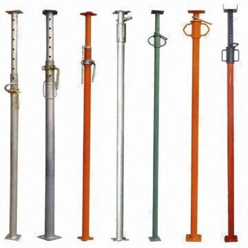 puntales scaffolding shoring acrow shuttering puntal telescopicos formwork adjustbale lengths cuplock mts scaffold buis alkiherramienta grotere