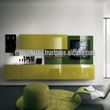 Wall Unit Modern Design Green Tv | Global Sources Wall Unit Modern Design Green Tv | Global Sources