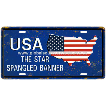 China License Plate from Chuzhou Wholesaler: Awoo Home Decor Co., Ltd. China License Plate from Chuzhou Wholesaler: Awoo Home Decor Co., Ltd.