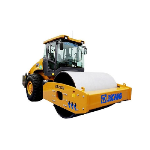 China Ton Big Road Roller High Efficiency Road Roller Single Drum