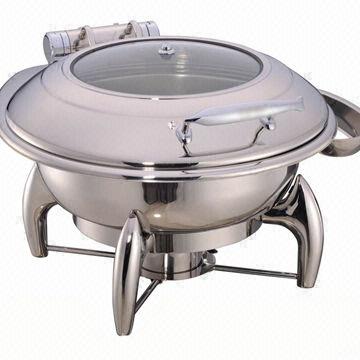 6L Round Hydraulic Induction Chafing Dish China 6L Round Hydraulic Induction Chafing Dish China