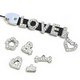 Alphabet DIY Cell Phone Charm Kit