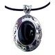 Balinese Onyx and Leather Necklace