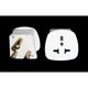 Compact Universal to South Africa Travel Adapter