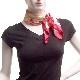 Synthetic Silk Square Scarf
