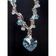 Authentic Swarovski Crystal Heart Necklace