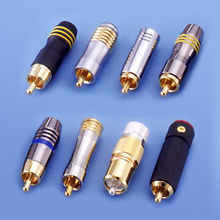 Heavy-Duty Gold-Plated RCA A/V Connectors Manufacturers