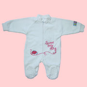 Cotton/Polyester Velvet Baby Rompers Manufacturers