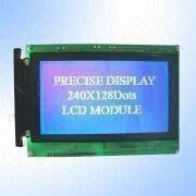 STN Negative Blue 240 x 128 Pixels Graphics LCD Module Manufacturers