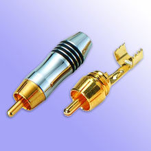 Heavyduty Gold-Plated RCA A/V Connectors Manufacturers