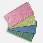Shinny Yarn Microfiber Cleaning Towel Manufacturers