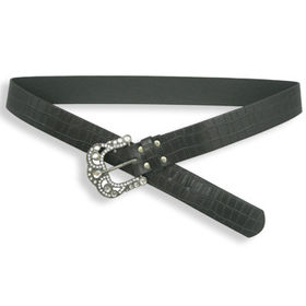 Black Croco PU Belt Manufacturers