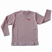 Comfortable Cotton Interlock Girl's Pyjama Top Manufacturers