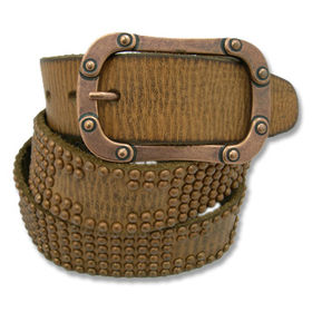 Light Coffee Color Leather Belt Manufacturers