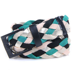Multi Color Woven Cotton Belt Manufacturers
