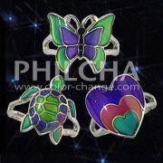 Curved-shaped Mood Band Ring Manufacturers