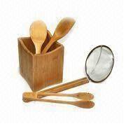 Five Pieces Bamboo Tools Set Manufacturers