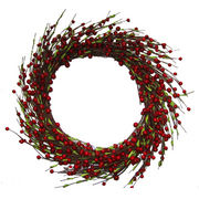 20-inch Artificial Berry Bundle Wreath Manufacturers