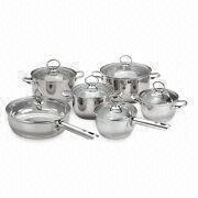 6-piece Stainless Steel Cookware Set Manufacturers