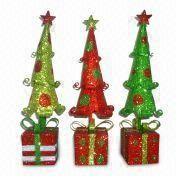 Metal Christmas Tree Gift Bag Decoration Manufacturers
