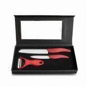 Ceramic Knives Set withPP Coated Handle and Peeler Manufacturers