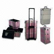 Aluminum Cosmetic Trolley Cases Manufacturers