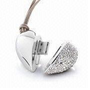16GB Heart-shaped USB Flash Disk Manufacturers