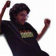 EL Sound Activated T-Shirt Manufacturers