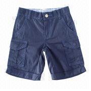 Children's Navy Poplin Jeans Manufacturers