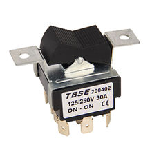 Miniature Toggle Switches with Flatted Actuator and 50,000 Cycles